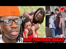 Dad Confronts His Daughter BULLY And SLAPS Him In Front The WHOLE SCHOOL…