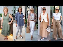 Casual Outfit For women over 50 | Business Outfits Fashion 2025 | Ltk Outfits over 50