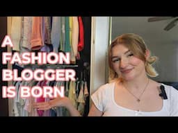 i guess i am a fashion blogger now...