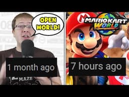 I LITERALLY Called Mario Kart World's Open World