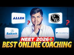 Online Vs Offline Coaching for NEET 2026-My Honest Suggestion |Best coaching for NEET 2026