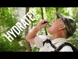 How do you plan your hydration while hiking?