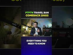 RM10.85 billion overdue PTPTN loans last year and now, the travel ban might be making a comeback? 😱