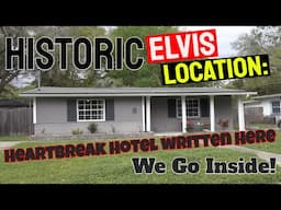 Historic Elvis Location: Inside The Home Where 'Heartbreak Hotel' Was Written! Jacksonville Florida