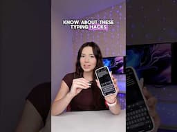Typing hacks for your productivity! #iphone #iphonetips #iphonehacks