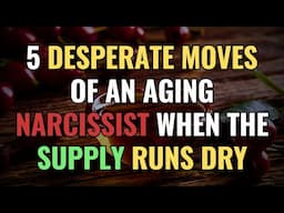 5 Desperate Moves of an Aging Narcissist When the Supply Runs Dry | NPD | Narcissism