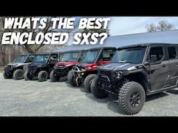 2025 Best Enclosed Cab UTV Showdown! CFMoto VS Polaris VS Can-AM VS Kawasaki