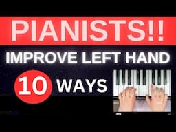PIANISTS!!!: 10 STEPS TO A BETTER LEFT HAND -Tutorial from the Jazz Ranch
