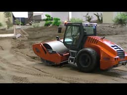 Road construction with Hamm H20i