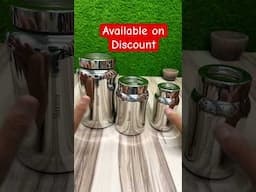 Steel kitchen Dibba  Steel organiser Maxima canisters