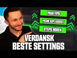 *NEU* BESTE SETTINGS in WARZONE VERDANSK! (CONTROLLER, MOVEMENT, FPS)