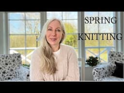 A spring knitting episode (25): 2 new WIP's (Lyra Blouse + Obsidian) & Foxthoughts (still)