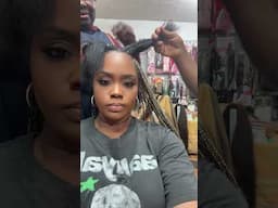 The perfect color mix for blonde knotless braids!