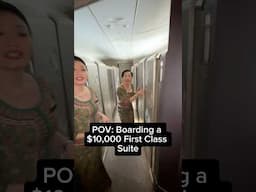 $10,000 First Class Flight