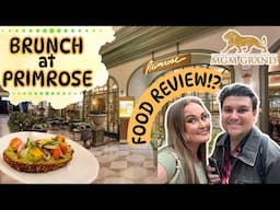 Brunch at PRIMROSE In MGM Grand | BOTTOMLESS Mimosas | INCREDIBLE Food & Atmosphere | HONEST Opinion