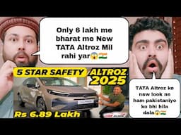 New TATA Altroz 2025 Facelift Detailed Review | 6.89 Lakh | Pakistani Reaction