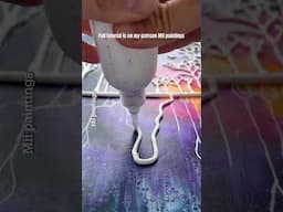 Wow! Creative fluidart with relief