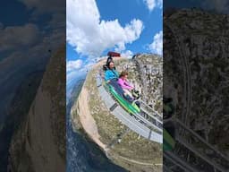 Alpine Coaster Ride in the mountains of Montenegro