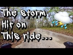 This Gravel Ride Route Went North, But the Weather Went South!