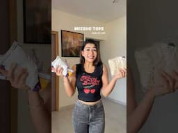 Which one you liked?🥰 #dhruvinanda #tops #meesho