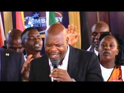 WORSHIPING WITH MR .ABEL AMUNG'A@GOSPEL EMBASSY.