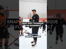 SNAP SHOT TECHNIQUE FOR BEGINNERS #hockeycoaching #hockeytraining