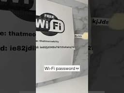 My neighbor's wifi password: #funny #viral #trend