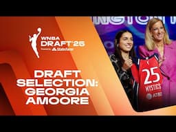 Taylor Rooks Interviews 2025 No. 6 Draft Pick Georgia Amoore
