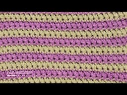 Candy Stripes Stitch | How to Crochet