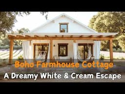 Modern Farmhouse Boho: A Cozy White Cottage DREAM HOUSE