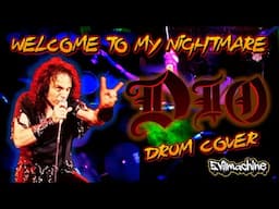 WELCOME TO MY NIGHTMARE - DIO - drum cover w / alesis nitro mesh kit