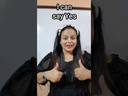 Teaching my kids to say yes #icansayyessong #actionsongsforkids #manjumam #happyteaching #shorts