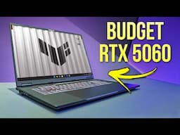 New RTX 5060 Gaming Laptops from ASUS!