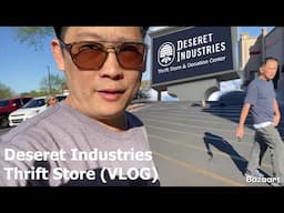 Steebee goes to Deseret Industries Thrift Store (VLOG)