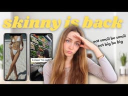 Skinnytok DANGERS: skinny is back and it's SCARY !! | Edukale