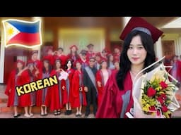 After 3 Years in the Philippines, My korean Daughter Finally Graduated🇵🇭