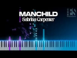 Manchild - Sabrina Carpenter (Piano Tutorial) | Eliab Sandoval