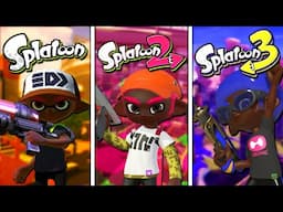Splatoon 1 vs Splatoon 2 vs Splatoon 3 Players