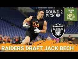 Las Vegas Raiders Select Jack Bech with the No. 58 Pick in the 2025 NFL Draft | Locked On Raiders