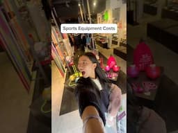 How much does rhythmic gymnastics equipment cost?