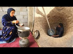 Mahvash's help to build Anis's garden house