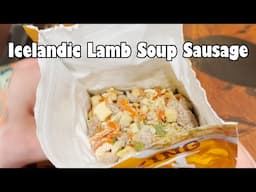 Icelandic Lamb Soup Sausage