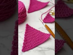 How To Crochet A Triangle Free + Easy Pattern