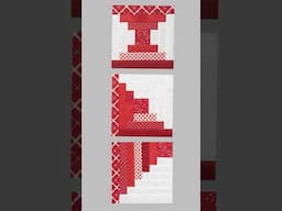Learn how to use the Creative Grids 4", 6" + 8" Log Cabin Trim Tools #quilting #sewing #diy