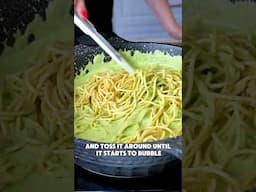 MEXICAN GREEN SPAGHETTI! #easyrecipe