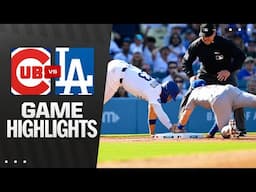 Cubs vs. Dodgers Highlights (4/13/25) | MLB Highlights