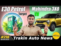 Petrol Ban?,Mahindra 3XO EV Coming, RE Himalayan 750 Launch,New Skoda Kodiaq,Kia Syros 5 ⭐️-#TAN218