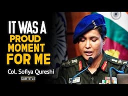 Col. Sofiya Qureshi: It was a Proud Moment | [ English Speech ]