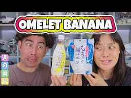REFRIGERANTE OMELET BANANA e MOCHI DE BAUNILHA COM SAL - Japão Nosso De Cada Dia