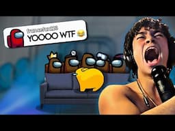FUNNIEST AMONG US MOMENTS | AMONG US WITH FANS